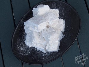 Homemade vanilla marshmallows