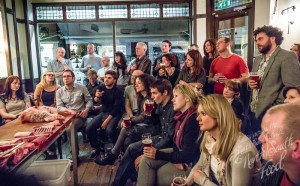 A rapt audience at Meat Club Manchester