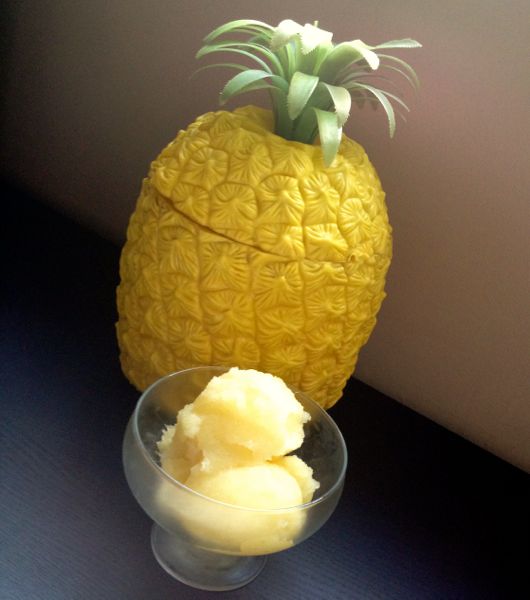 pineapple sorbet